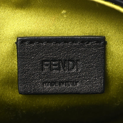 Fendi Sequin Paillettes Vitello Grace Sex and the City Mini Baguette Black 6 of 12