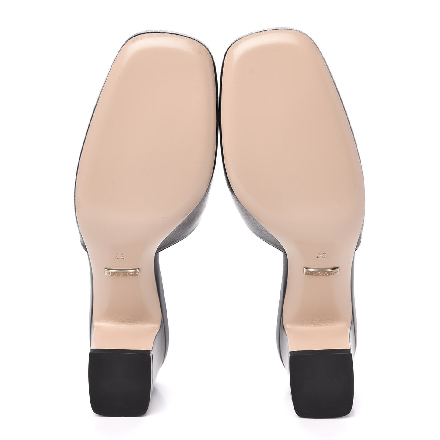 Malaga Kid Crystal Square G Madelyn Mules 37 Black