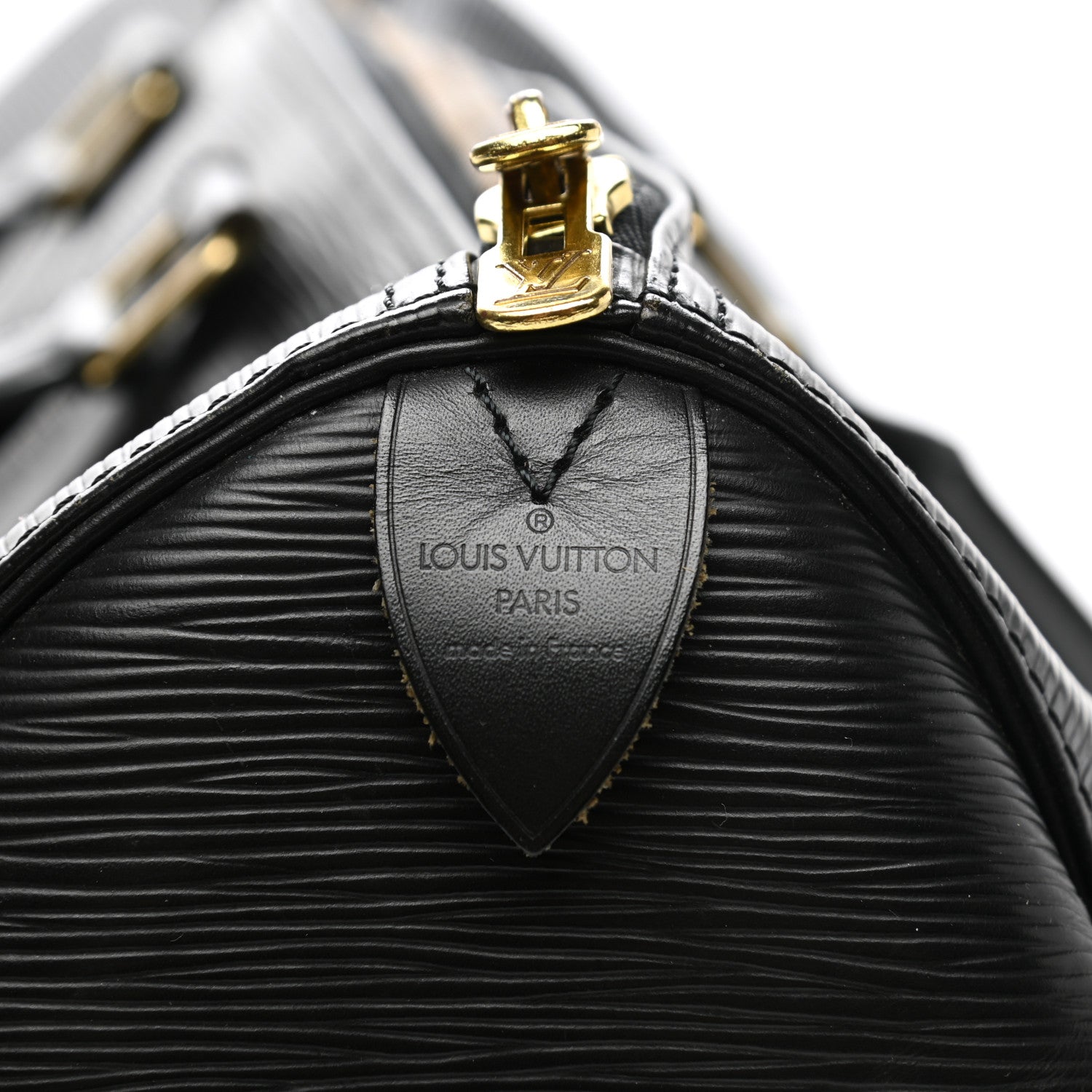 Louis Vuitton Epi Keepall 45 Black 6 of 20