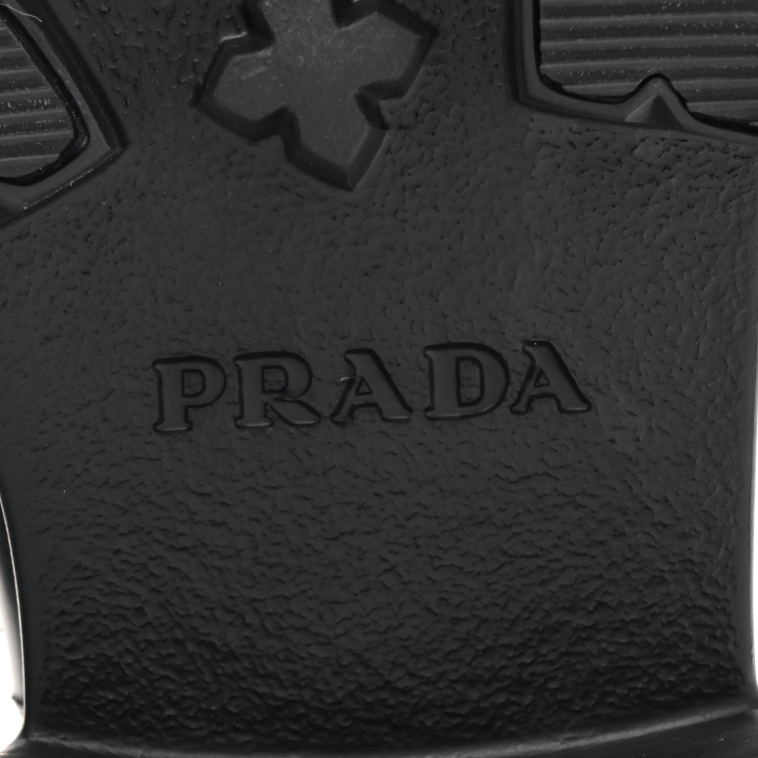 Prada Spazzolato Rois Triangle Monolith Chelsea 55mm Boots 38 Black 7 of 11