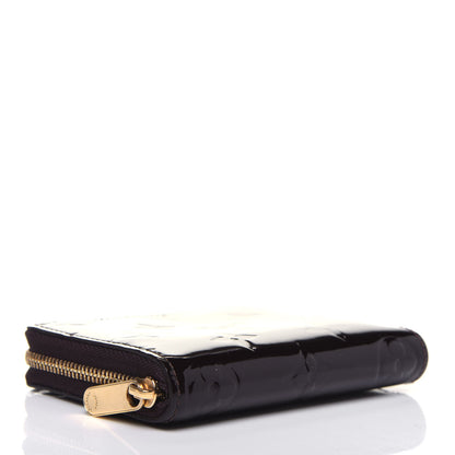 Louis Vuitton Vernis Zippy Coin Purse Wallet Amarante 4 of 17