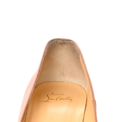 Christian Louboutin Patent So Kate 120 Pumps 39.5 Nude 9 of 12
