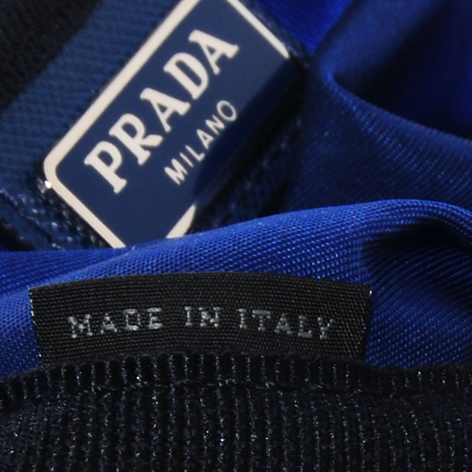 Prada Nylon Vela Cosmetic Pouch Bleuette 5 of 12