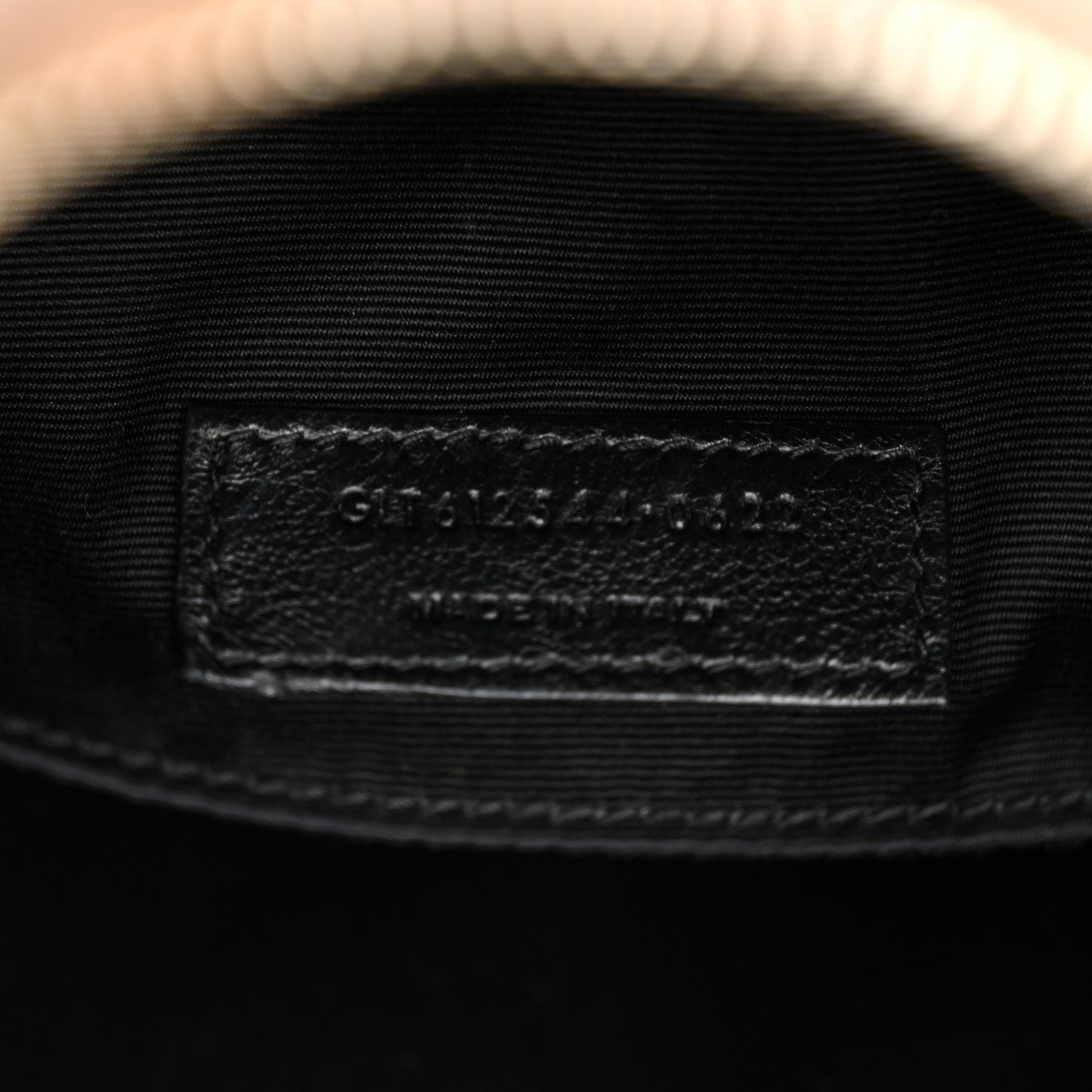 Calfskin Matelasse Monogram Lou Camera Bag Dark Beige