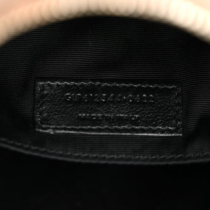 Saint Laurent Calfskin Matelasse Monogram Lou Camera Bag Dark Beige 7 of 12