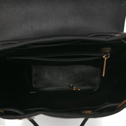 Chanel Caviar Quilted Filigree Backpack Black 5 of 10