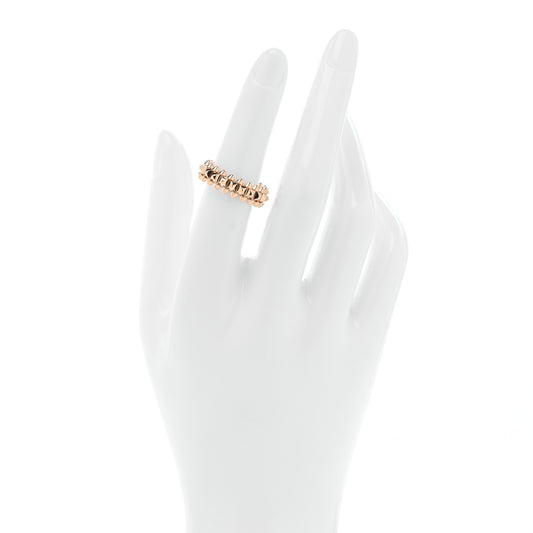 18K Pink Gold SM Clash De Cartier Ring 50 5.25