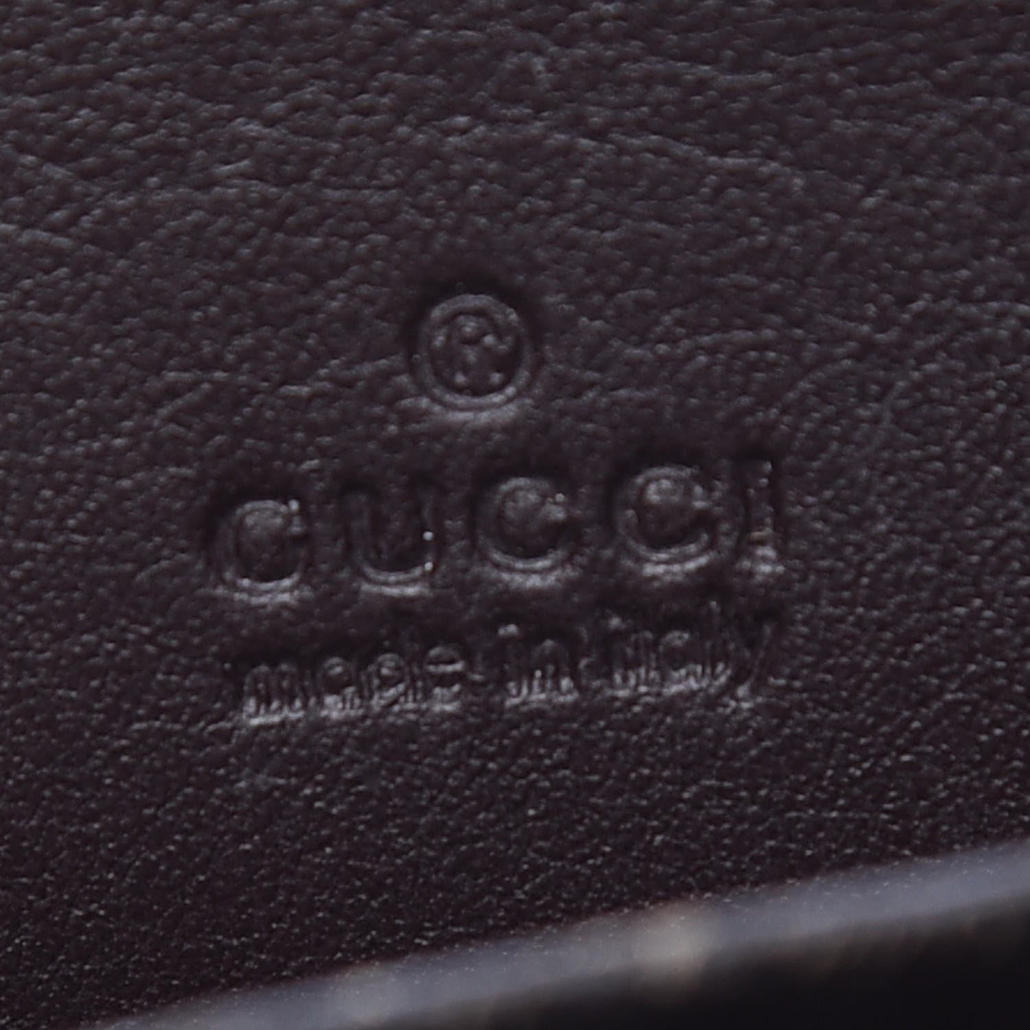 Gucci Monogram Zip Around Card Case Brown 6 of 11