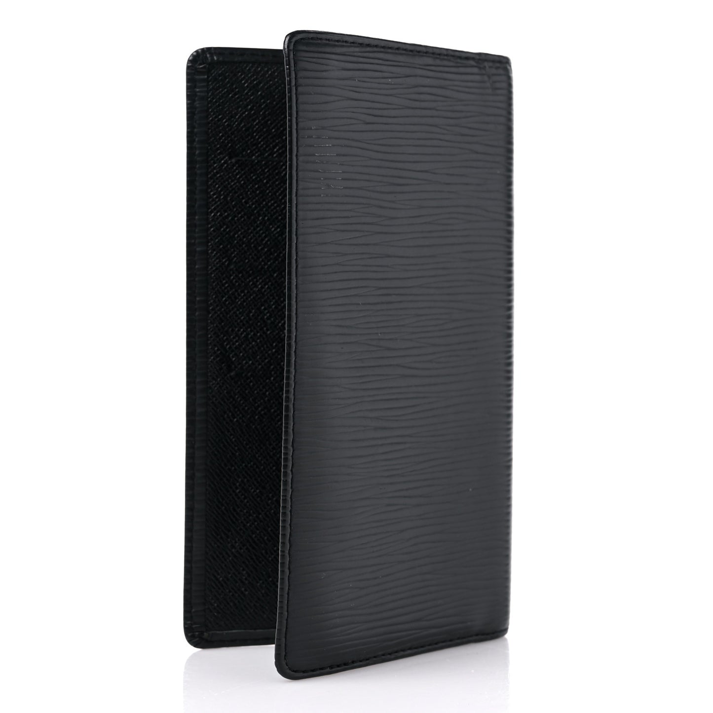 Epi Checkbook Organizer Wallet Black