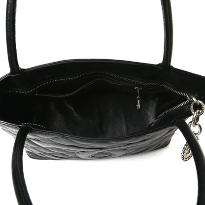 Chanel Caviar Quilted Medallion Tote Black 5 of 16