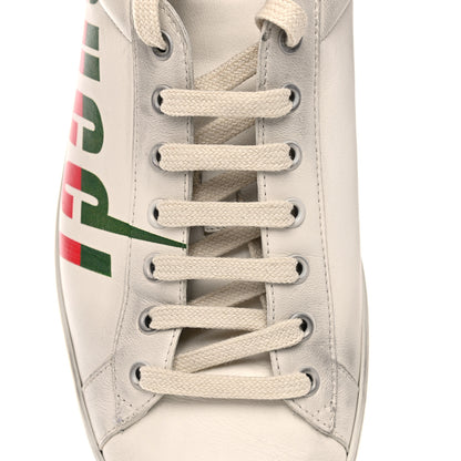 Gucci Distressed Calfskin Mens Ace Blade Sneakers 11 White 23 of 23