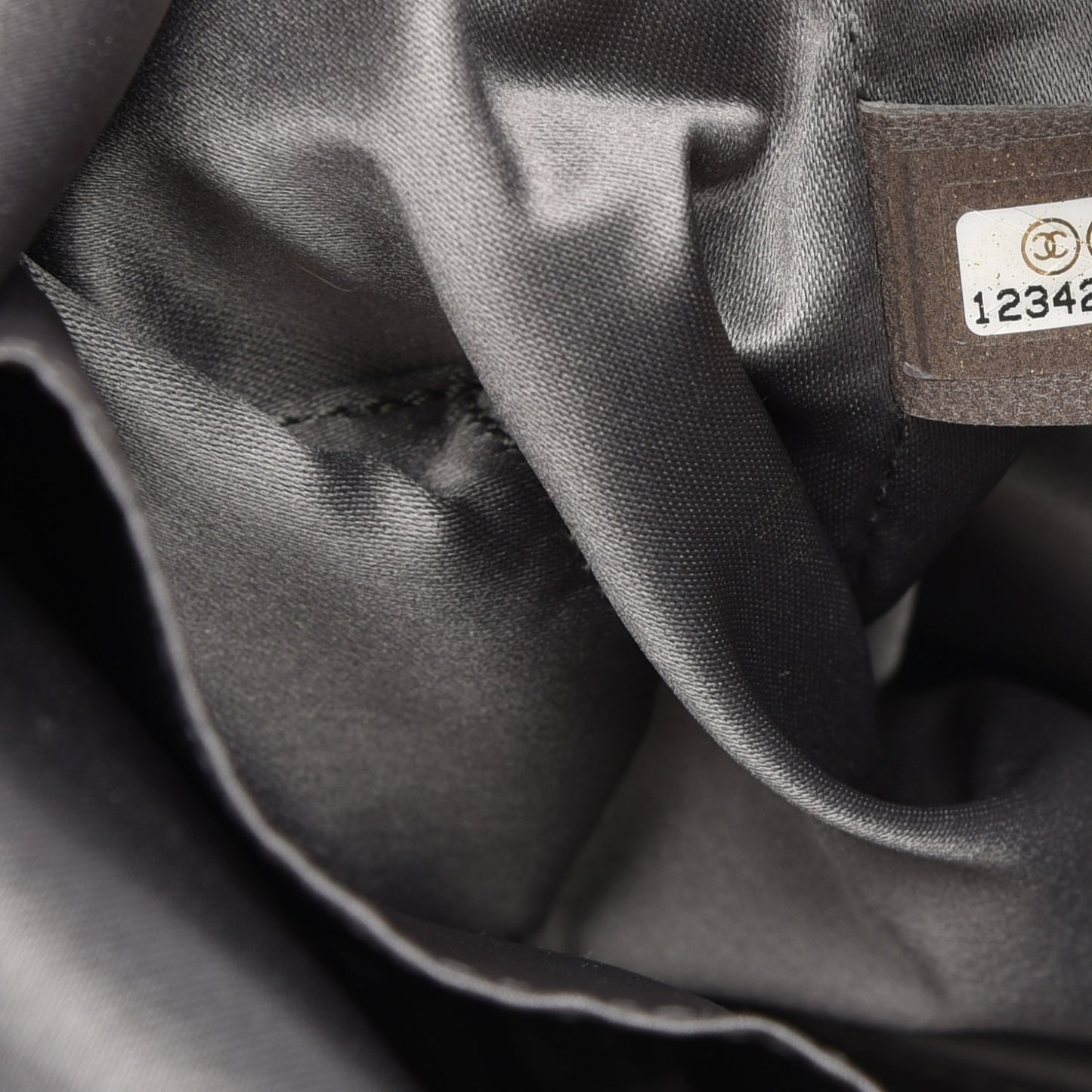 Crinkled Coated Canvas Large Le Marais Tote Black