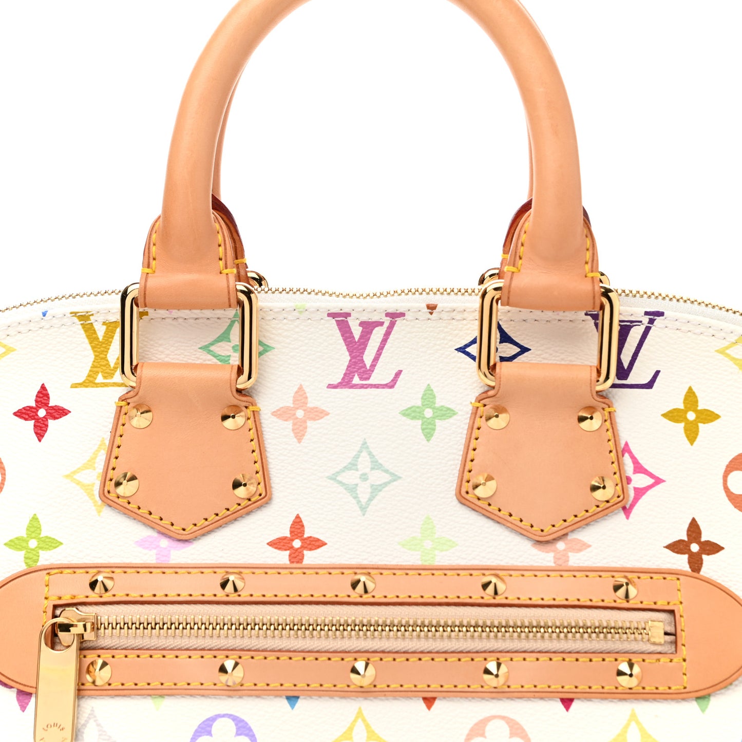 Monogram Multicolor Alma White