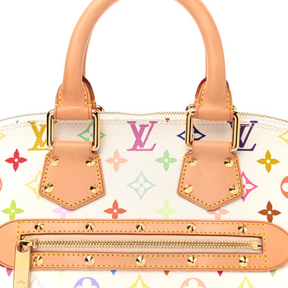 Louis Vuitton Monogram Multicolor Alma White 9 of 11