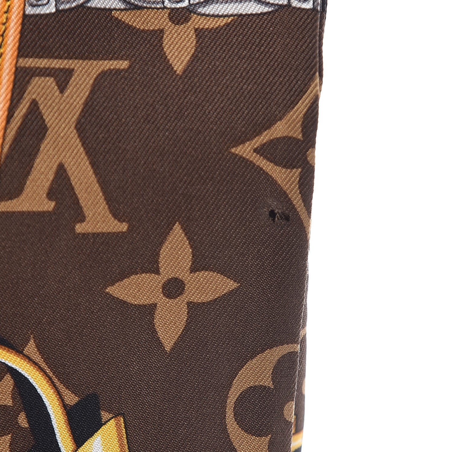 Louis Vuitton Silk Monogram Confidential Bandeau Brown 5 of 5