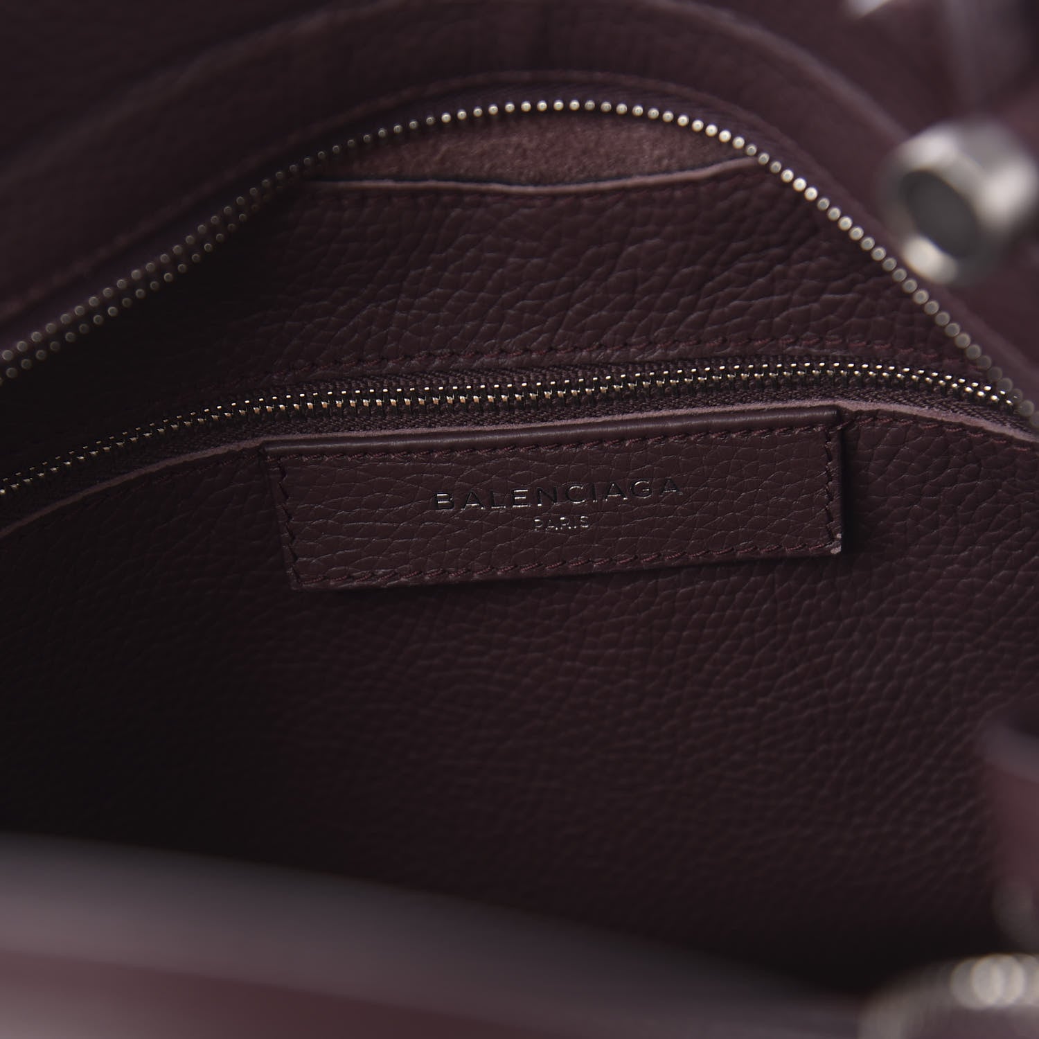 Balenciaga Veau Grana Perforated Blackout Hardware City Rouge Acajou 9 of 11