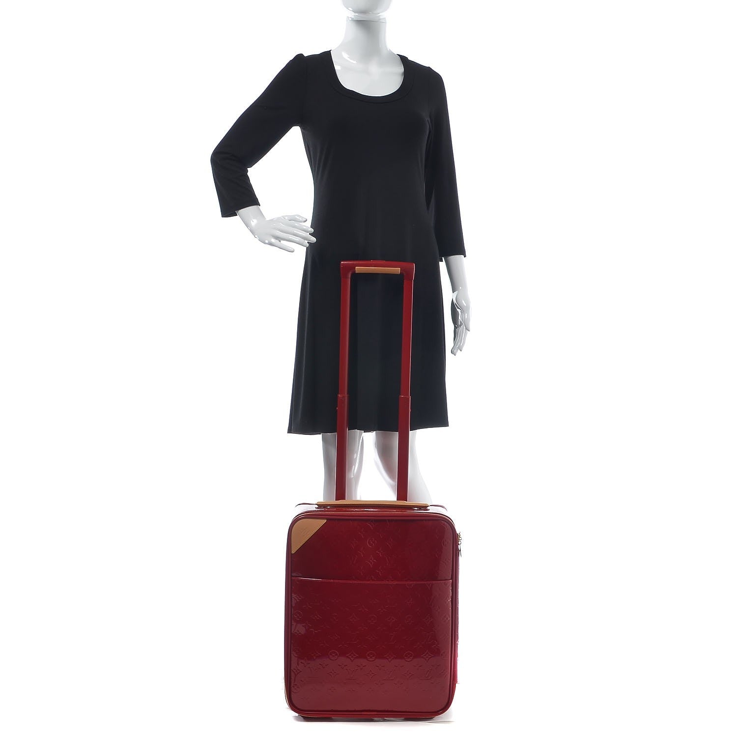 Louis Vuitton Vernis Pegase 45 Pomme D'Amour 2 of 10