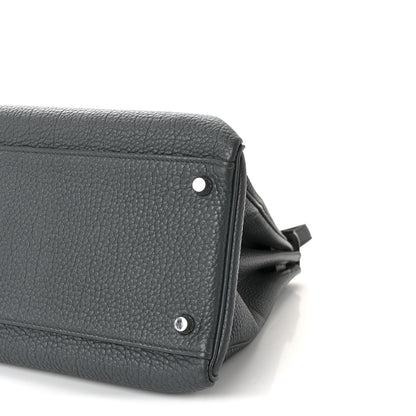 Hermes Togo Kelly Retourne 35 Bleu Orage 9 of 9