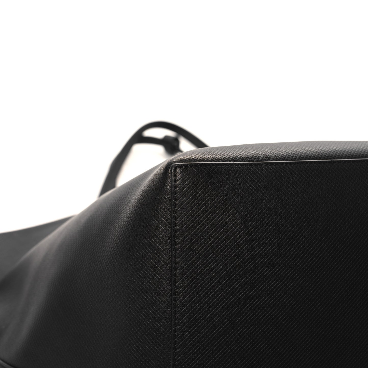 Grained Calfskin Park Tote XL Black