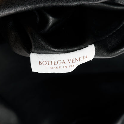 Bottega Veneta Metallic Bark Calfskin Embossed The Pouch Oversized Clutch Oro 7 of 11