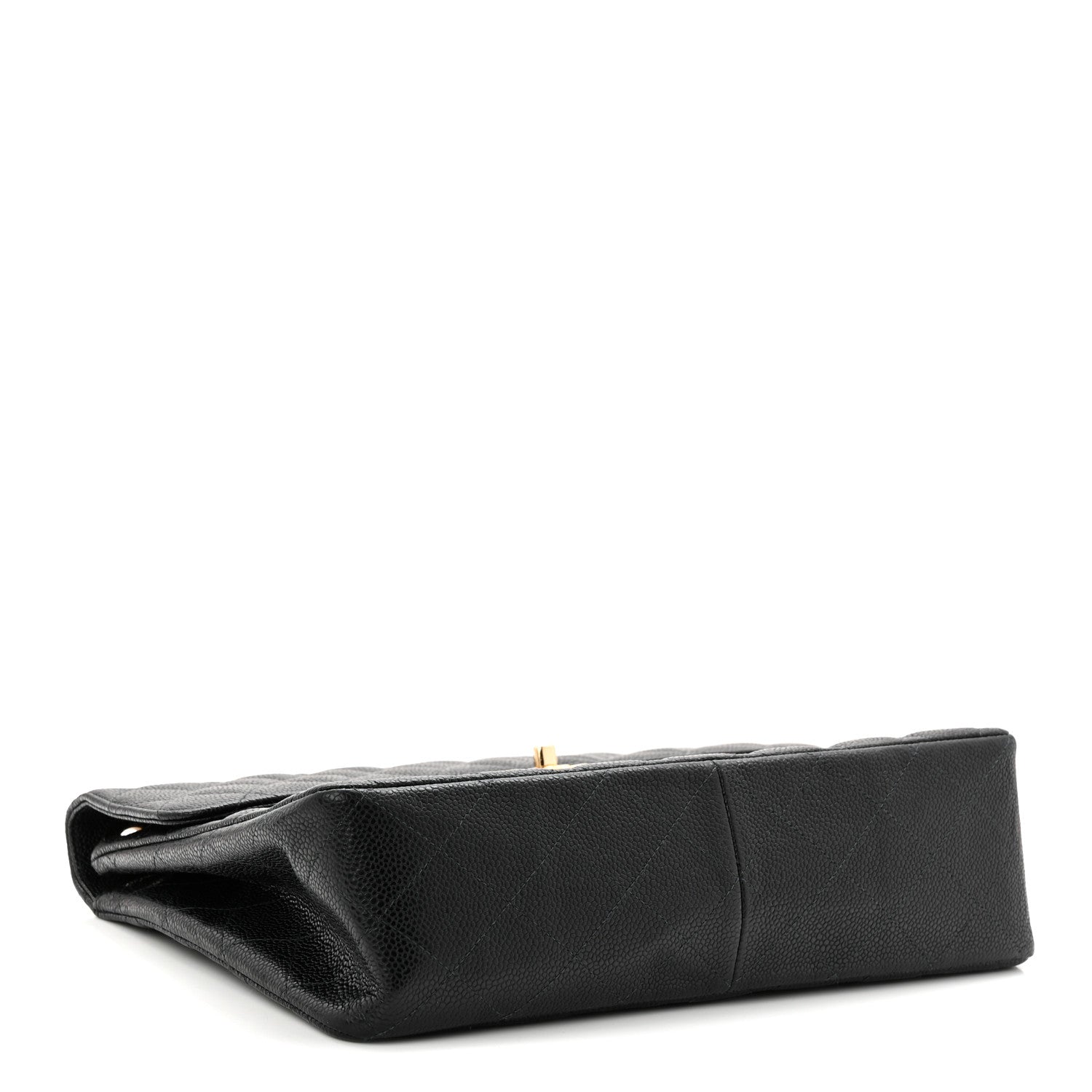 Chanel Caviar Jumbo Single Flap Black 4 of 10