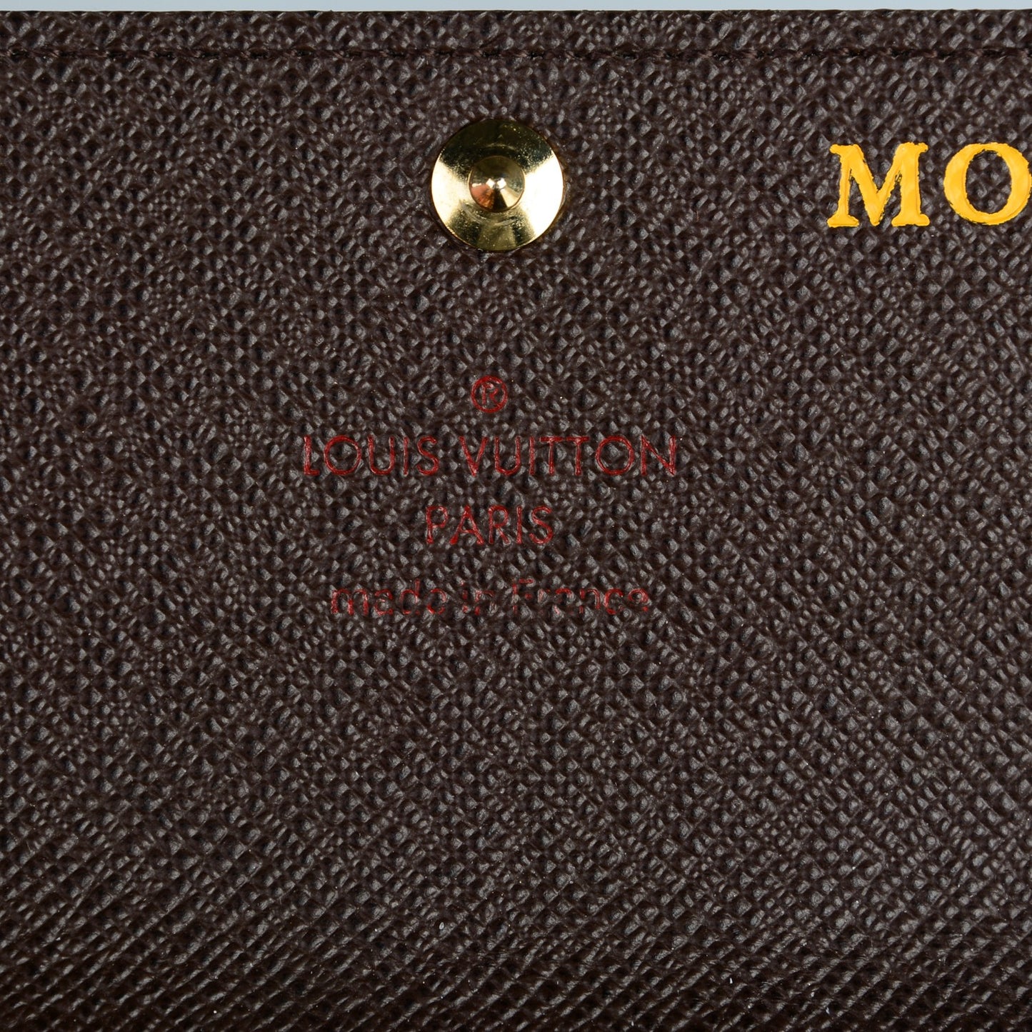 LOUIS VUITTON Damier Ebene Multicles 6 Key Holder