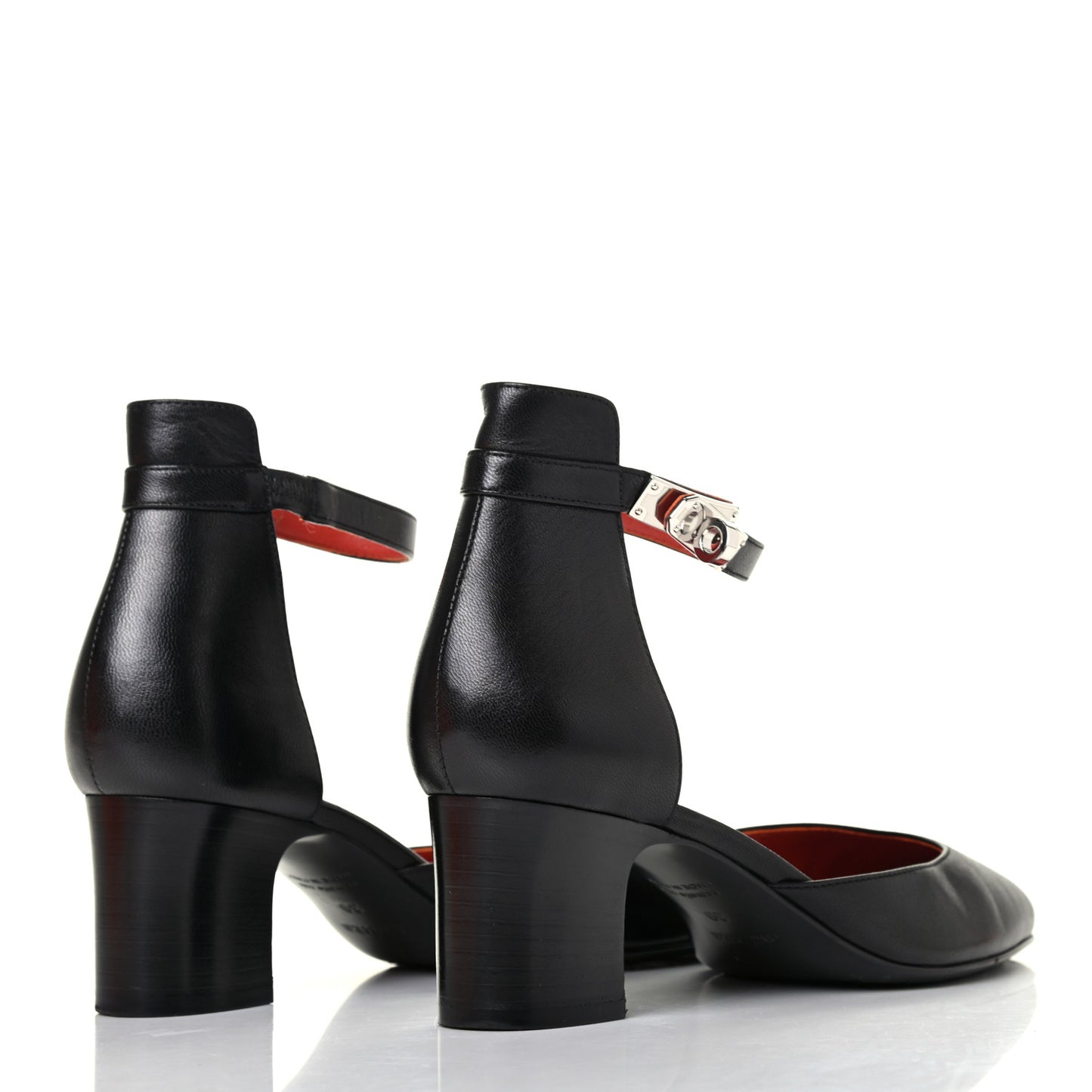 Goatskin Baby 55 Pumps 39 Black