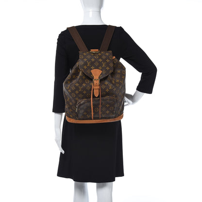 Louis Vuitton Monogram Montsouris GM Backpack 2 of 11