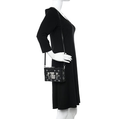 Louis Vuitton Reflective Petite Malle Black 3 of 16