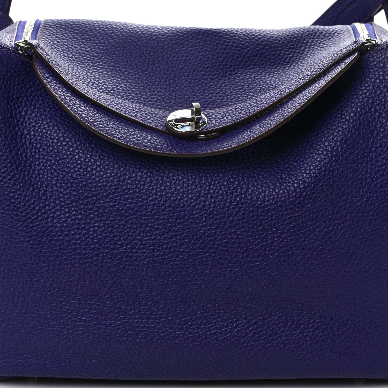 Hermes Taurillon Clemence Lindy 34 Iris 7 of 16
