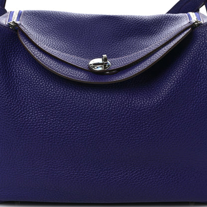 Hermes Taurillon Clemence Lindy 34 Iris 7 of 16