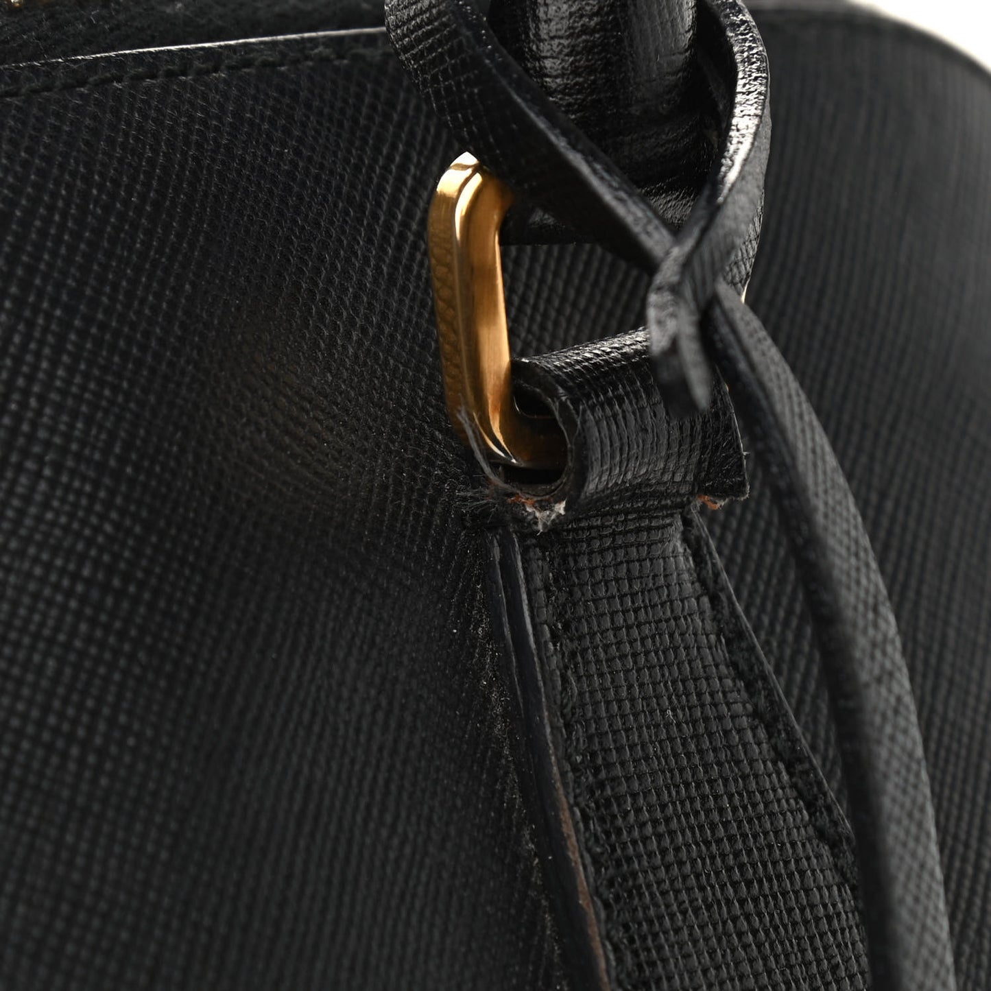 Saffiano Lux Large Promenade Tote Black