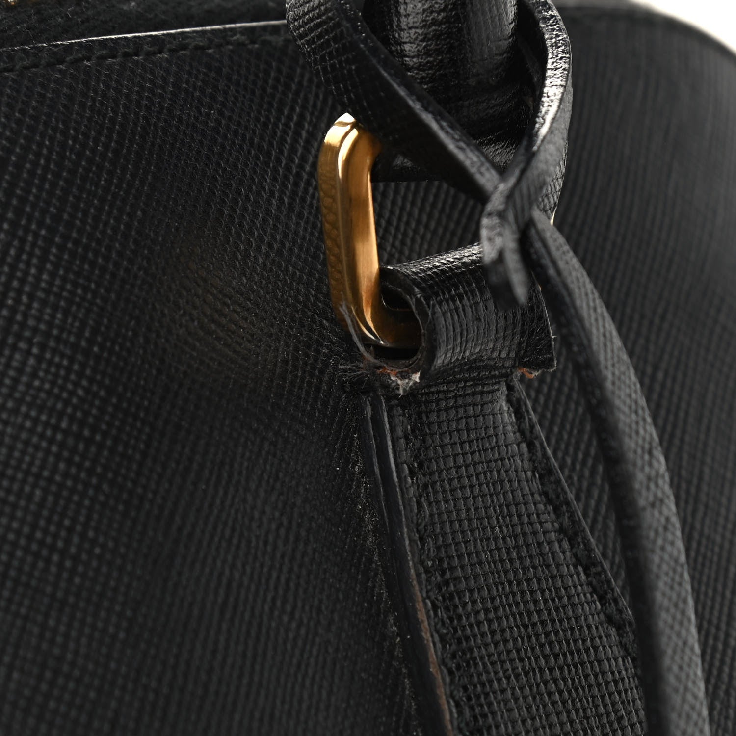 Prada Saffiano Lux Large Promenade Tote Black 12 of 15