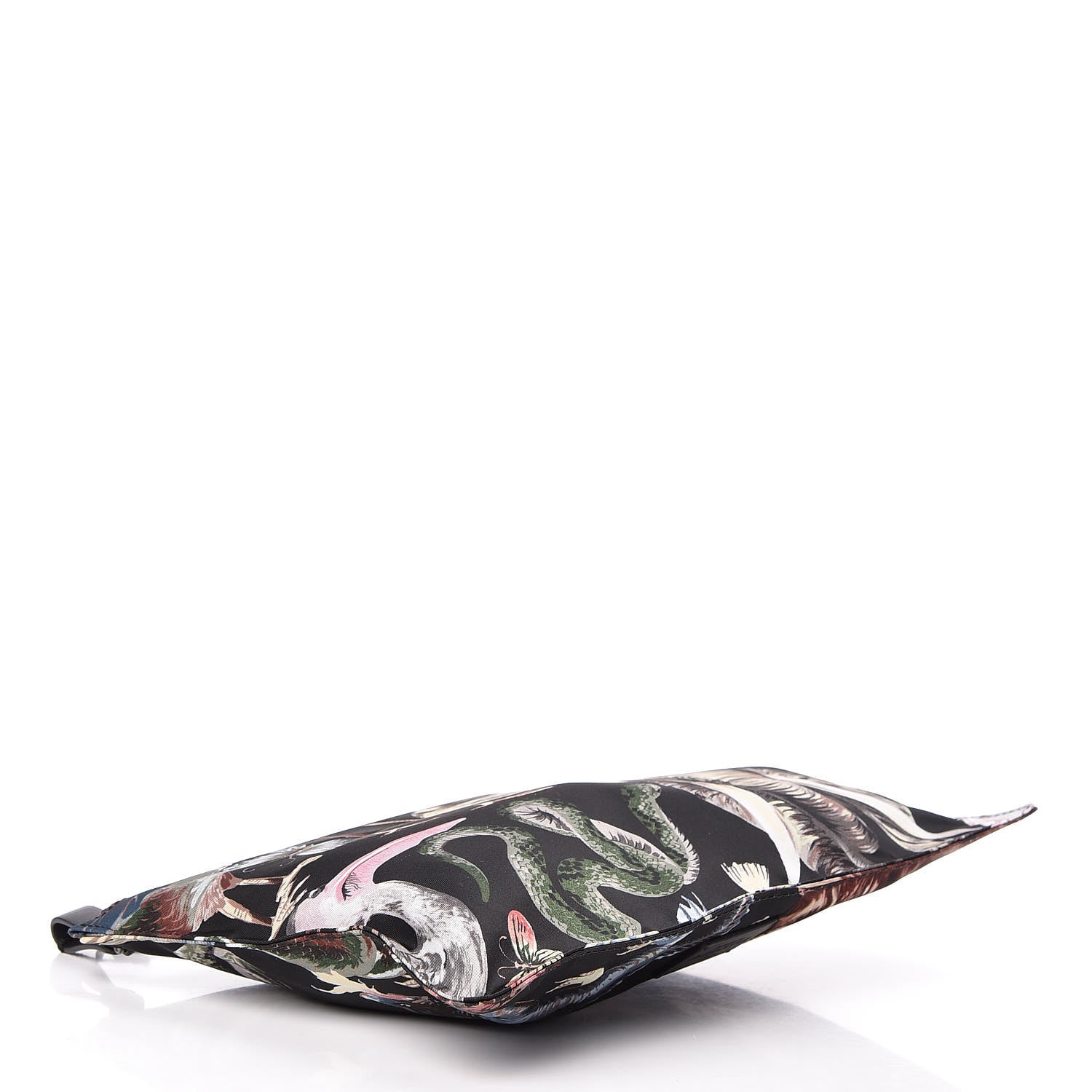 Valentino Garavani Nylon Fantastic Animal Pouch Black 4 of 9