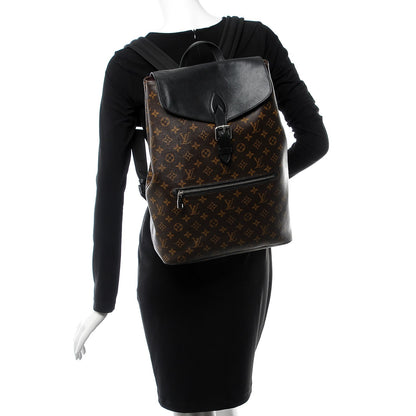 Louis Vuitton Monogram Macassar Palk Backpack 2 of 6