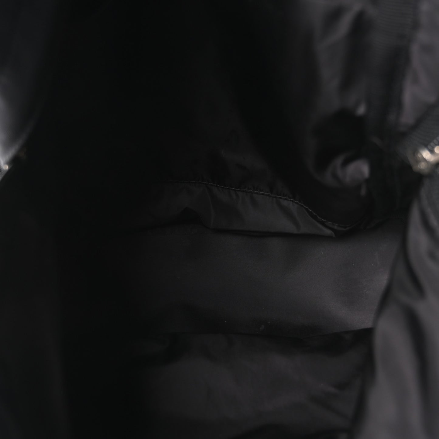 Sport Nylon Logo Embroidered S Wheel Backpack Black