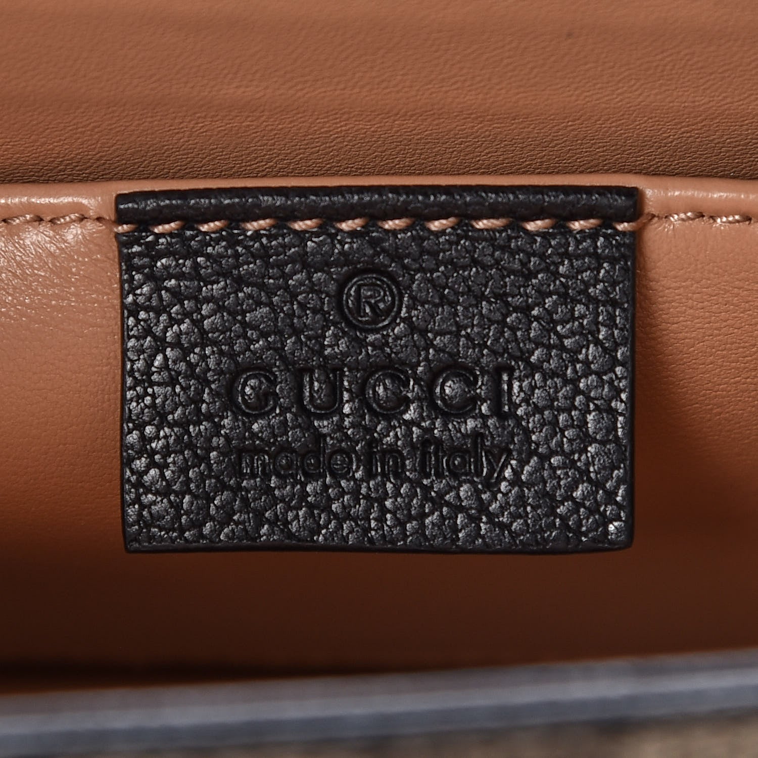Gucci GG Supreme Monogram Goatskin Pearl Mini Fox Broche Bamboo Top Handle Bag Beige Ebony Black Hibiscus Red Mystic White 8 of 9