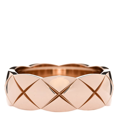 Chanel 18K Beige Gold Small Coco Crush Ring 53 6.5 3 of 7