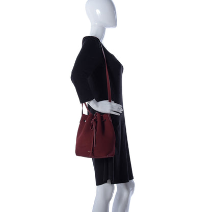 Mansur Gavriel Suede Mini Bucket Bag Rococo 2 of 14