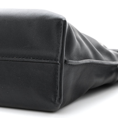 Loewe Nappa Calfskin Mini Flamenco Knot Clutch With Chain Black 10 of 10