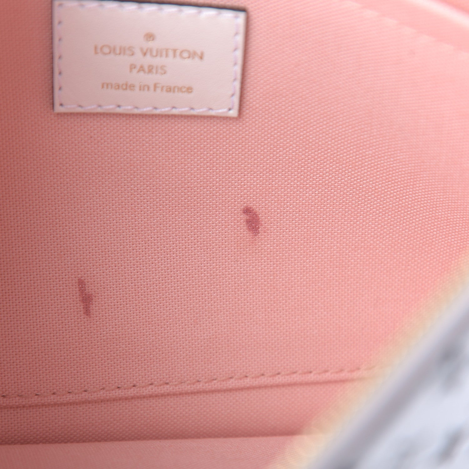 Louis Vuitton Monogram Giant Neverfull MM GM Pochette White 6 of 8