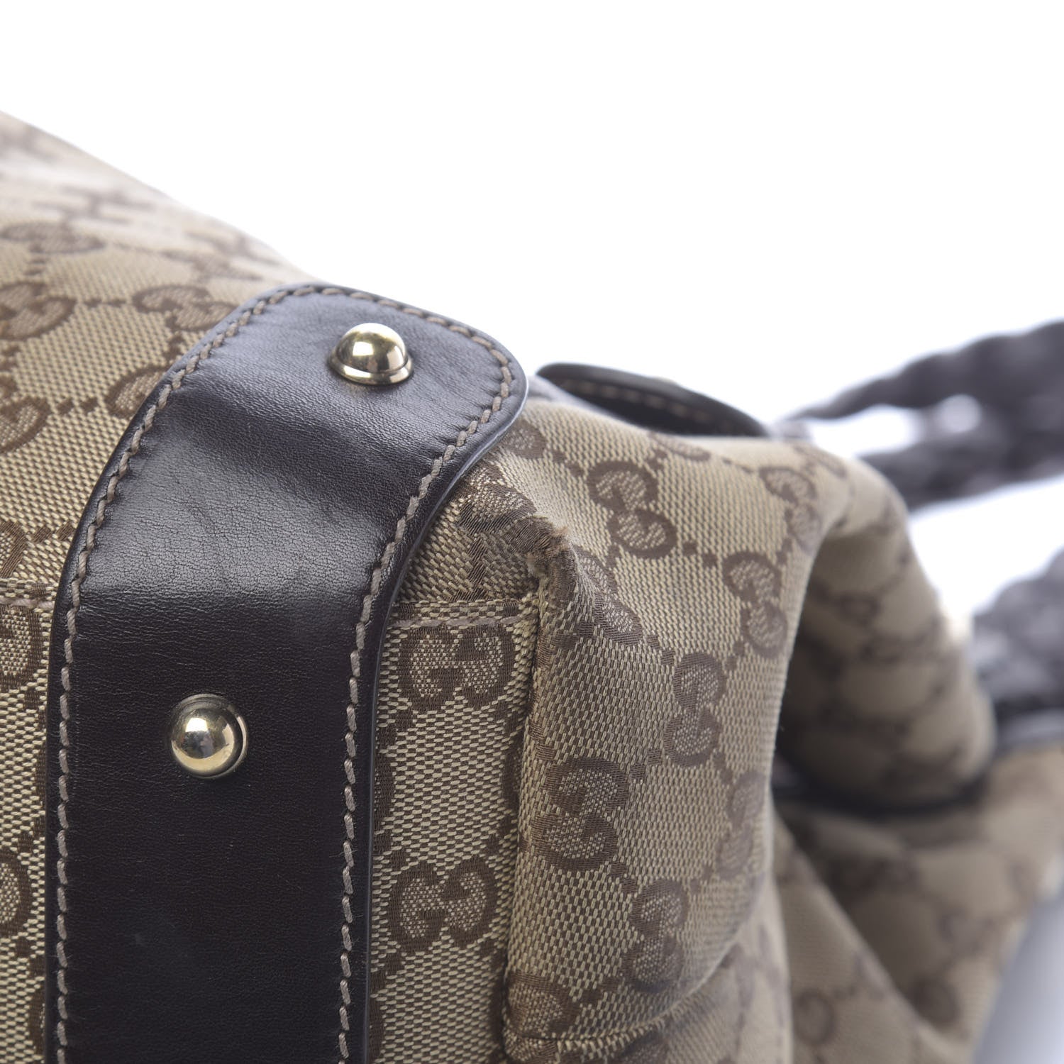 Gucci Monogram Medium Pelham Shoulder Bag Dark Brown 8 of 13