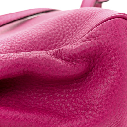 Gucci Calfskin Mini Bamboo Shopper Tote Bright Bougainvillea 11 of 12