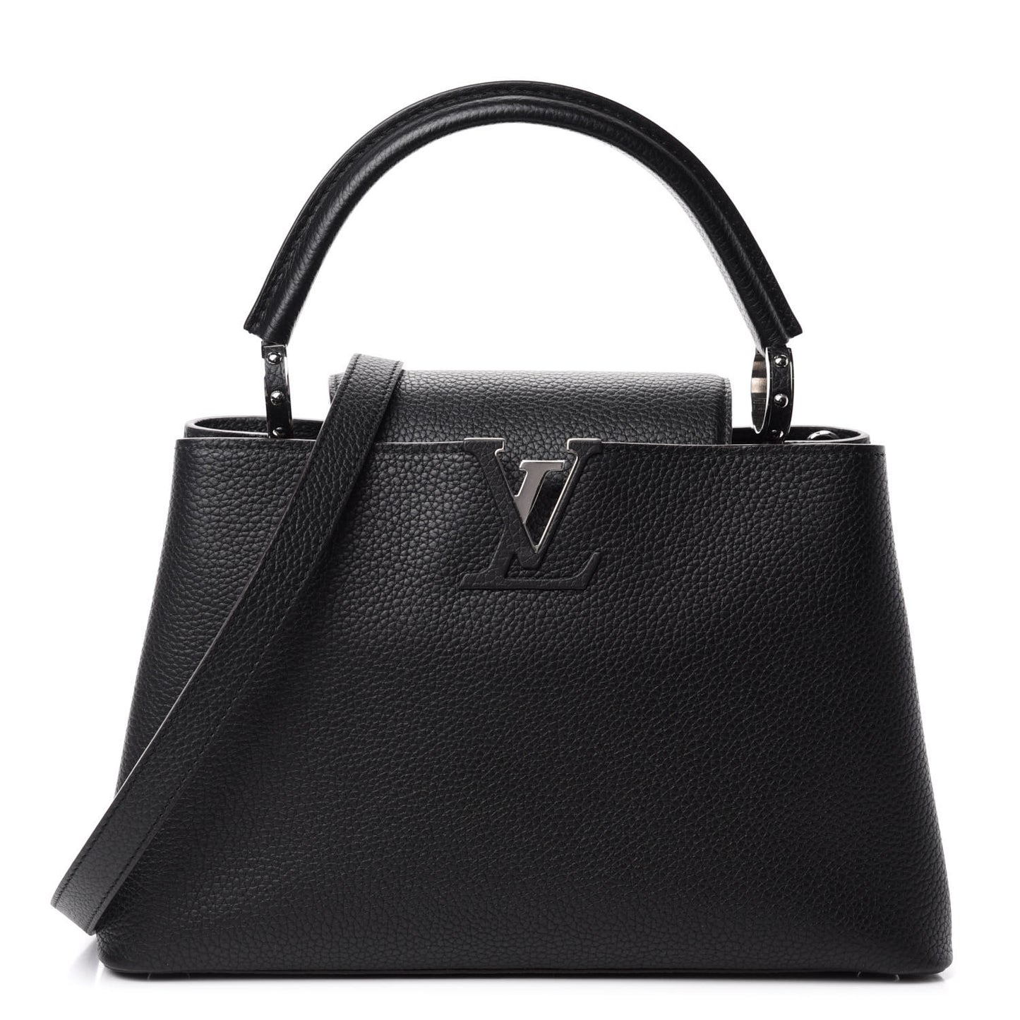 Taurillon Capucines PM Black