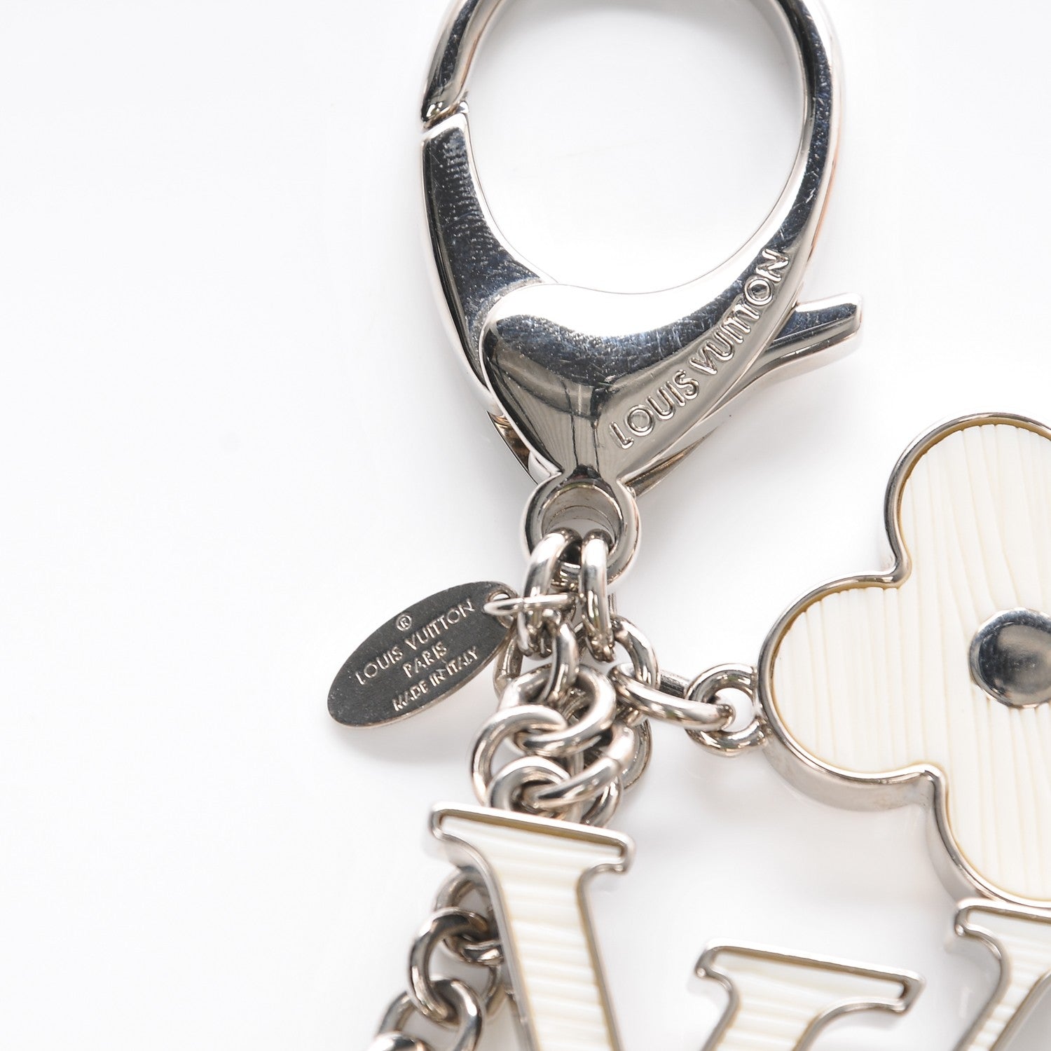 Louis Vuitton Fleur d'Epi Bag Charm Ivory 3 of 3