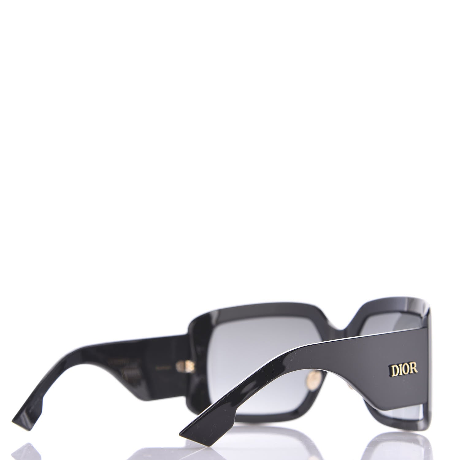 Christian Dior Acetate DiorSo Light 2 Shield Sunglasses Black 4 of 8