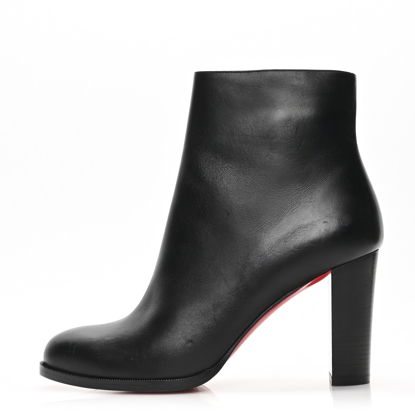 Calfskin Adox 85 Ankle Boots 38.5 Black
