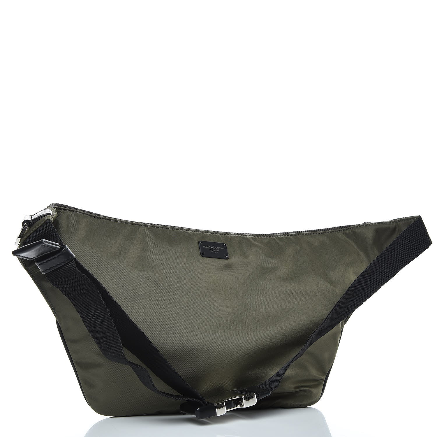 Dolce & Gabbana Nylon Logo Belt Bag Militare Multicolor 3 of 7