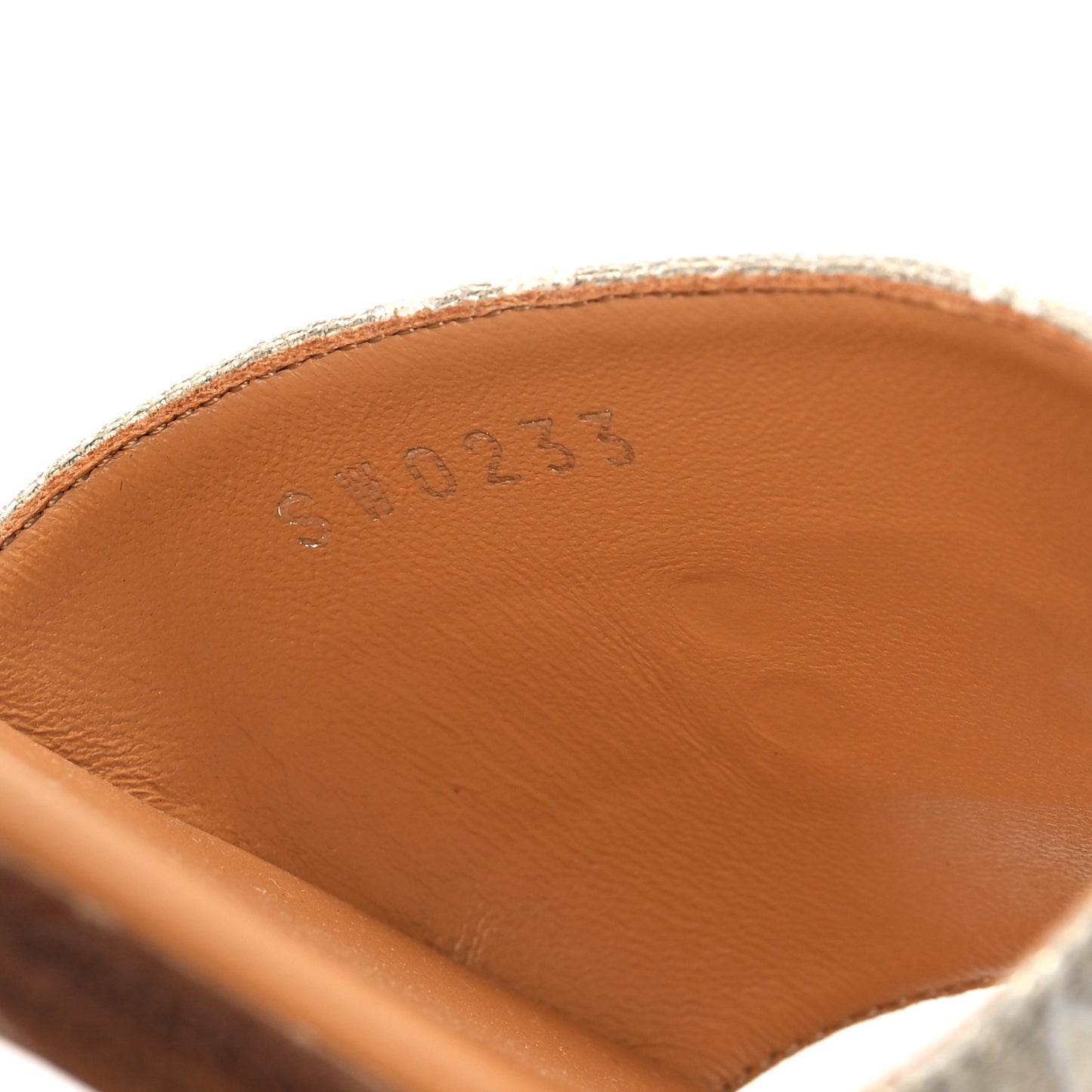 Monoglam Lock It Flat Mule 39 Gold