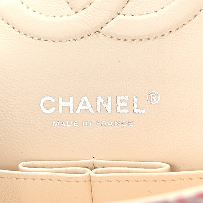 Chanel Patent Calfskin Printed Quilted Medium Double Flap Multicolor 6 of 9